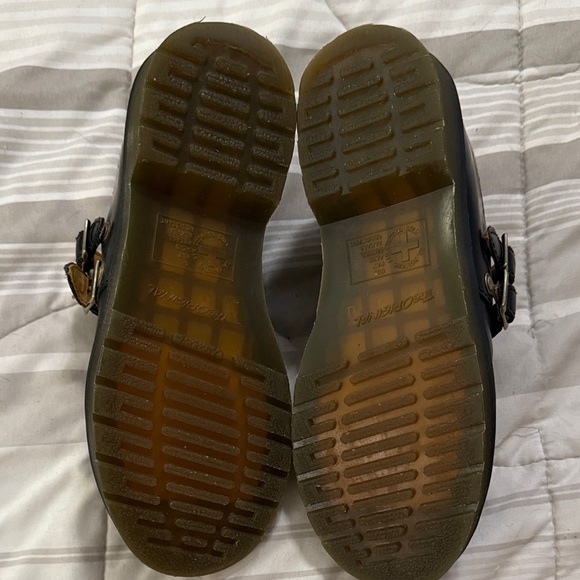 Dr. Martens Black Maryjane Shoes with Buckles - Picture 4 of 5